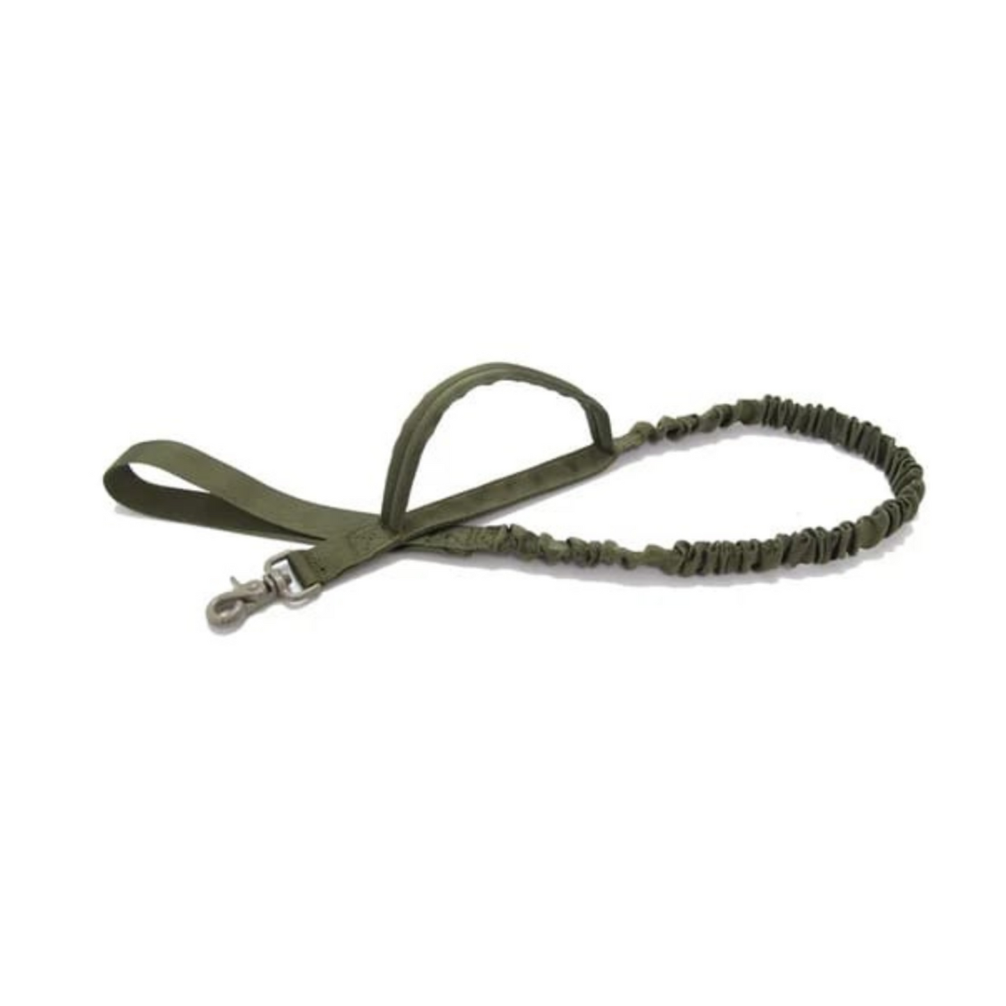correa para perro de nailon antitirones táctica mosquetón en aluminio