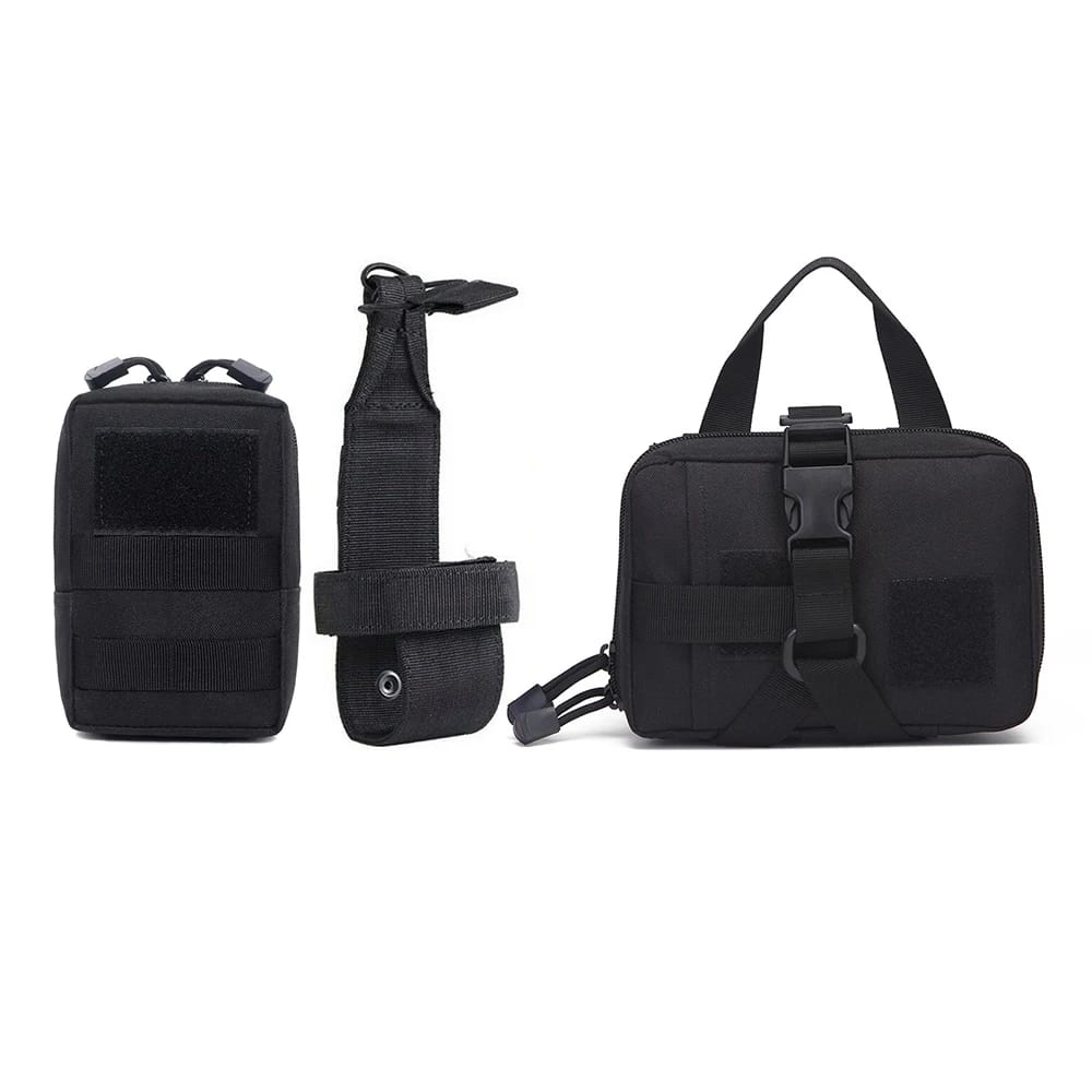 Kit Táctico para Perros Grandes | Arnés, Collar y Correa de Alta Resistencia