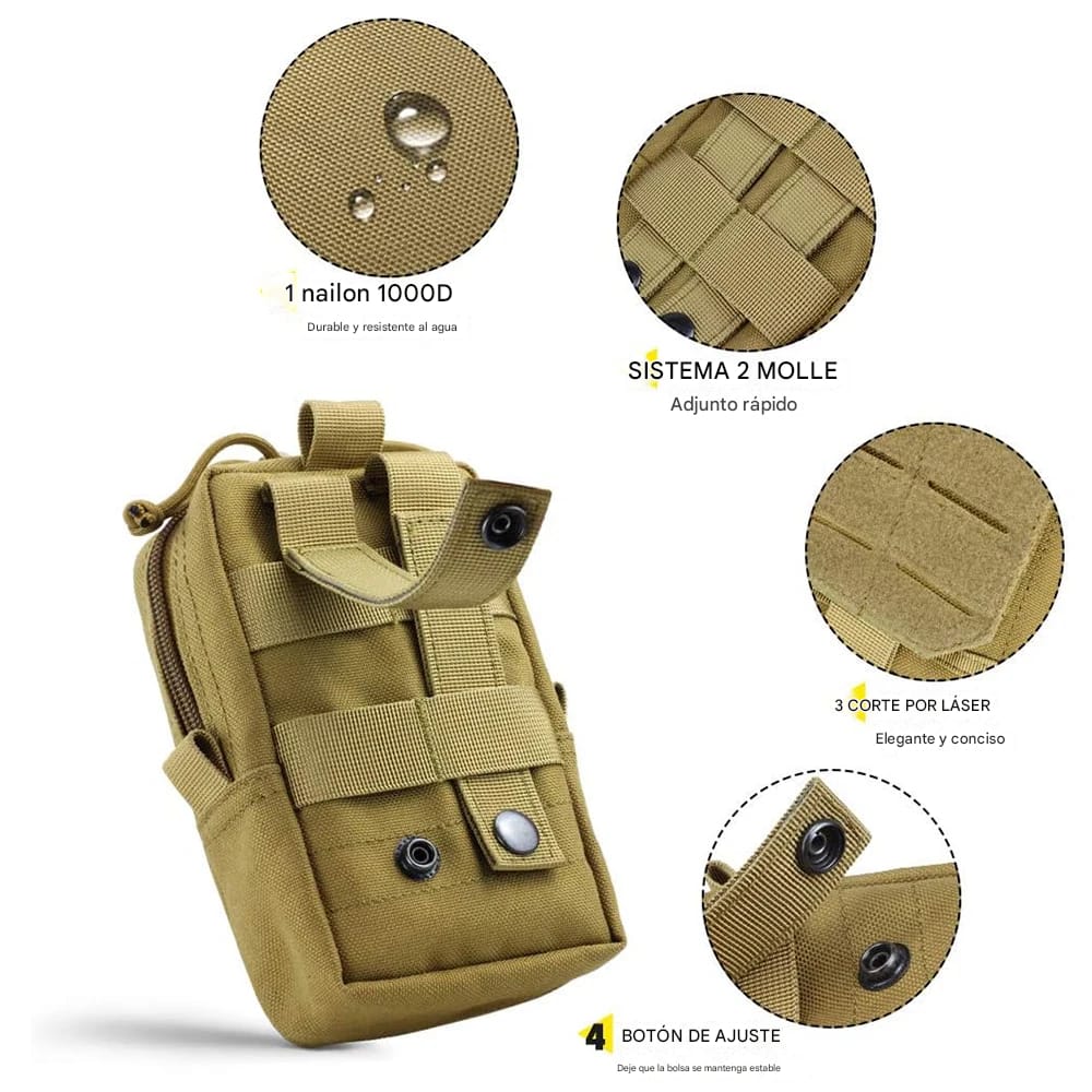 Kit Táctico para Perros Grandes | Arnés, Collar y Correa de Alta Resistencia
